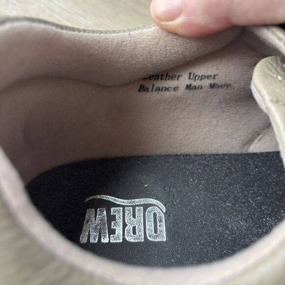 Drew Parade Il Women's 9.5 M Taupe Leather Orthopedic Therapeutic Comfort Shoe - Picture 9 of 15